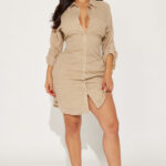 Out Of Office Mini Dress - White